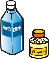 スポーツドリンク・ビタミン剤イメージ